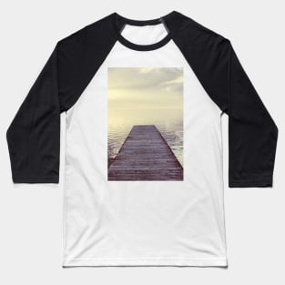 Wooden Pier Baseball T-Shirt